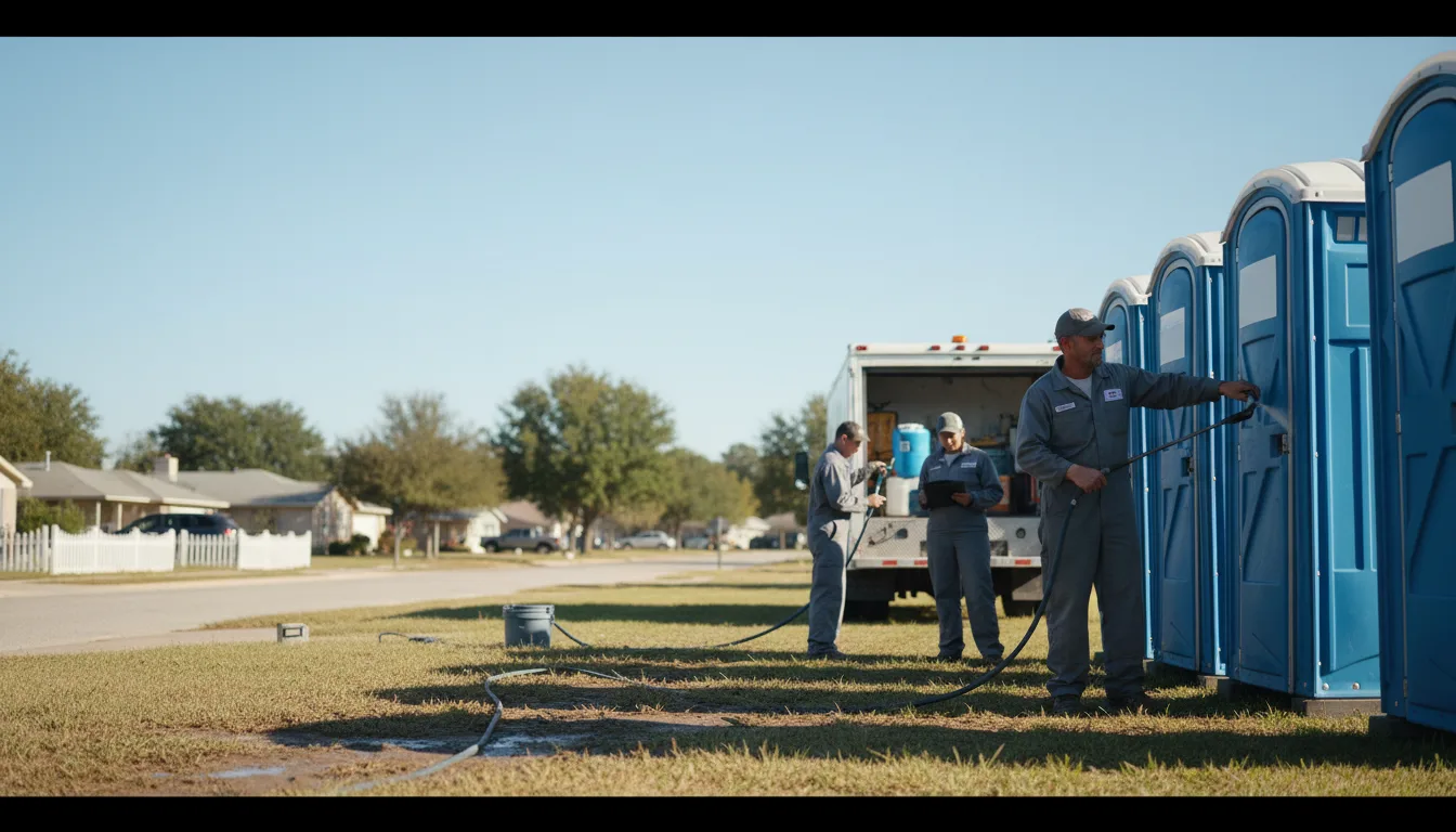Long-Term Portable Toilet Rental in Urbandale, IA near me